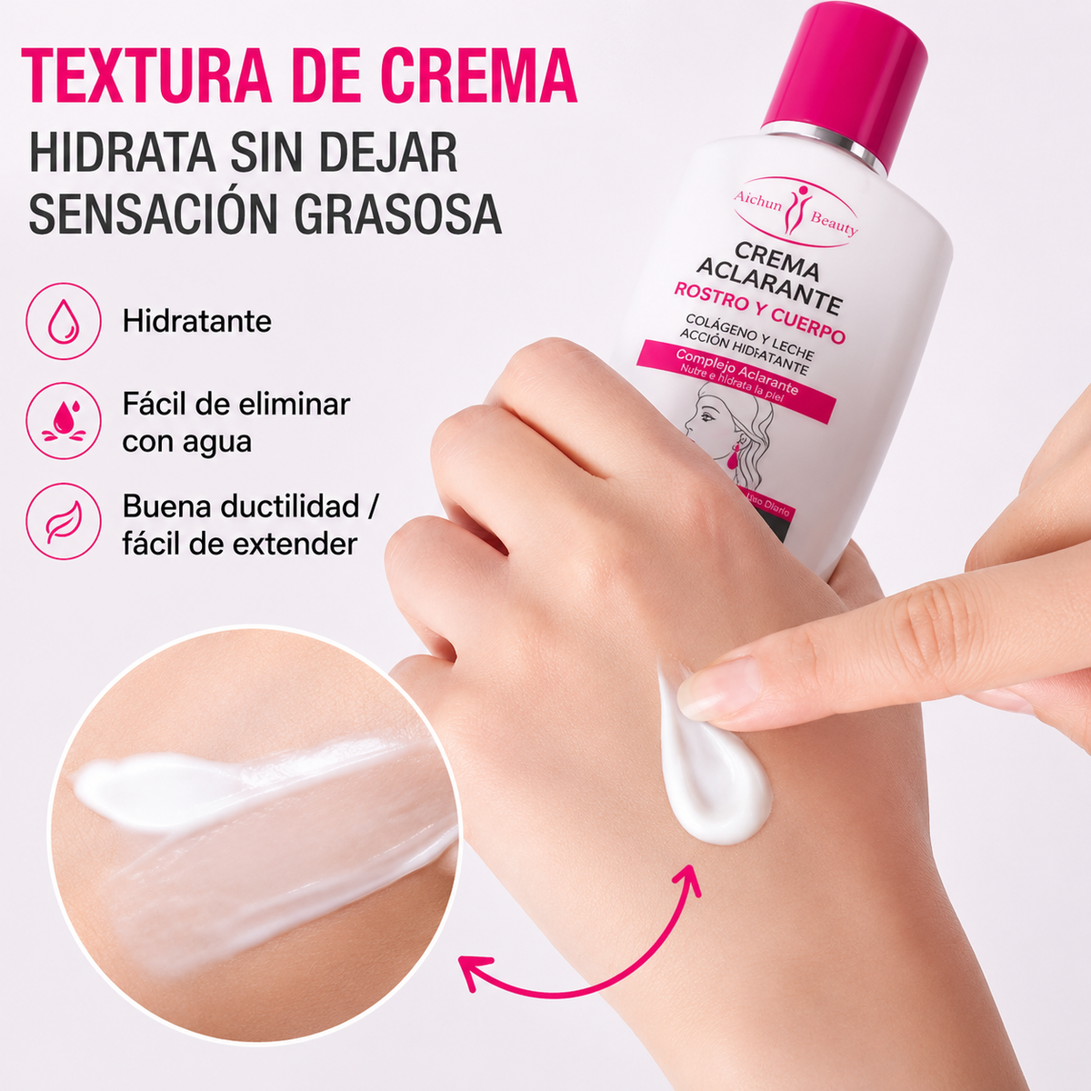 Crema Blanqueadora Facial y Corporal