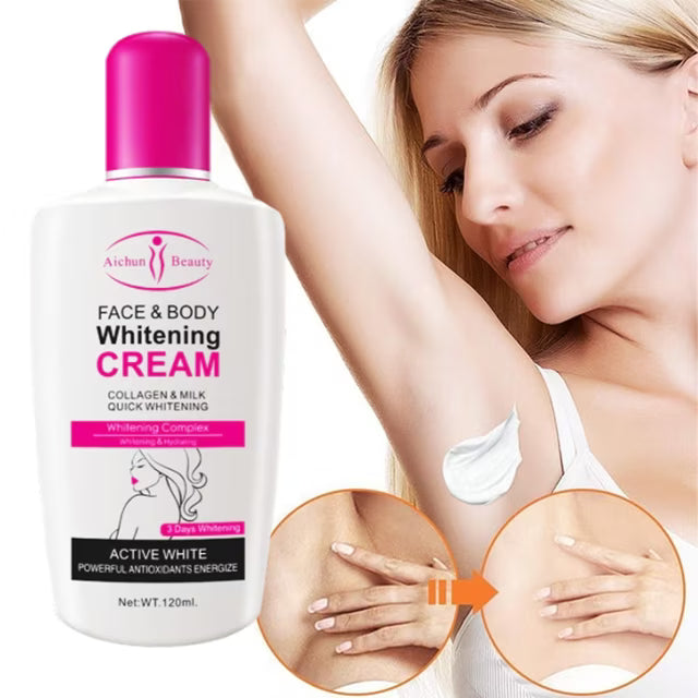 Crema Blanqueadora Facial y Corporal